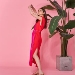 Kaftan double colors