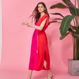 Kaftan double colors