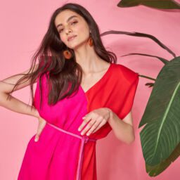 Kaftan double colors