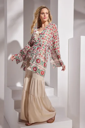 023-1010 TOP 023-2010 TROUSERS 023-4018 KIMONO (2)