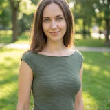 Γυναικείο Λαδί Ribbed Αμάνικο Top με Ίσια Λαιμόκοψη – Minimal & Κομψό