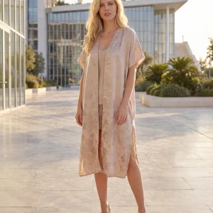 Women’s Satin Floral Kimono – Elegant, Lightweight & Summer‑Ready