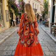 Μακρύ Resort Wear Φόρεμα – Ελληνικό, Μοναδικό & Νεανικό Boho Style
