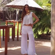 Cotton Modern Women’s Striped Crop Top – Premium Summer Chic